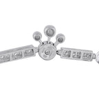 Bvlgari Astrale 18K White Gold 1.45ct Diamond Bracelet