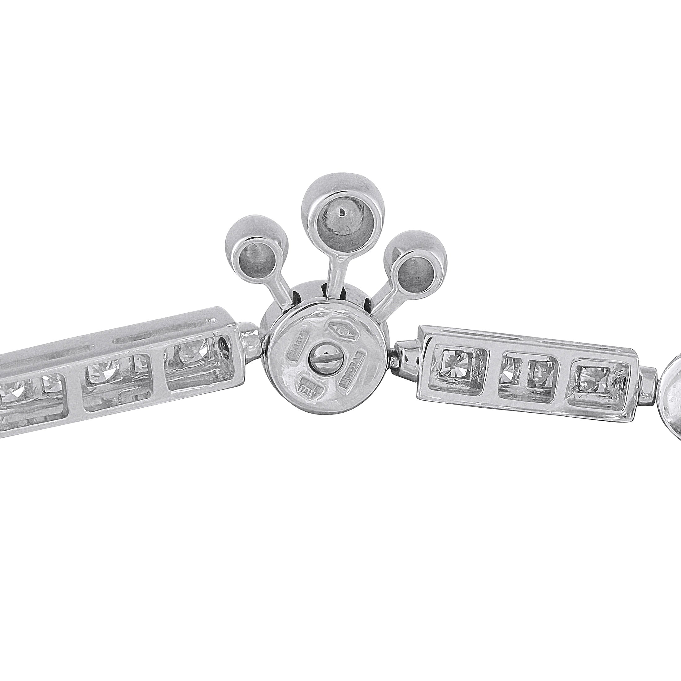 Bvlgari Astrale 18K White Gold 1.45ct Diamond Bracelet