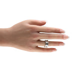 Bvlgari B.zero1 18K White Gold Ring