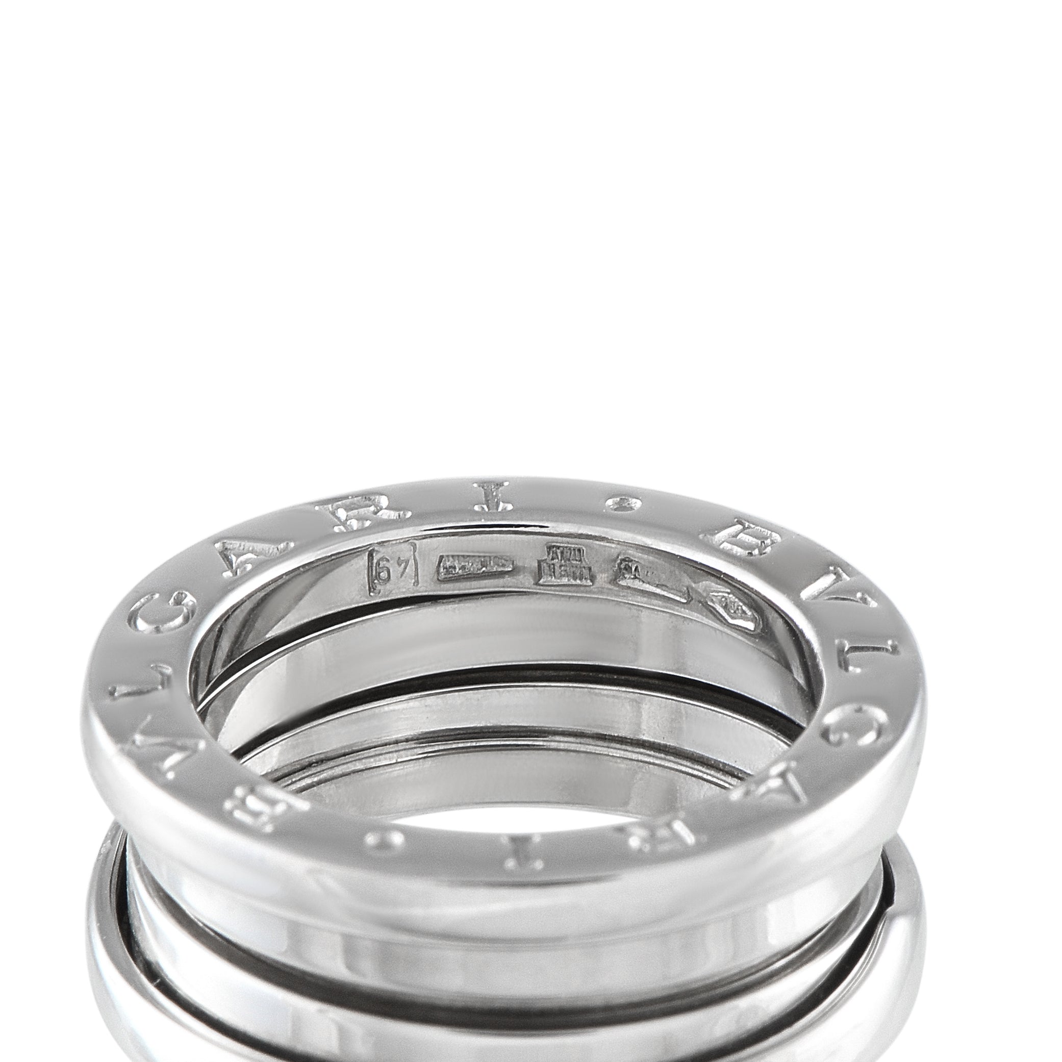Bvlgari B.zero1 18K White Gold Ring