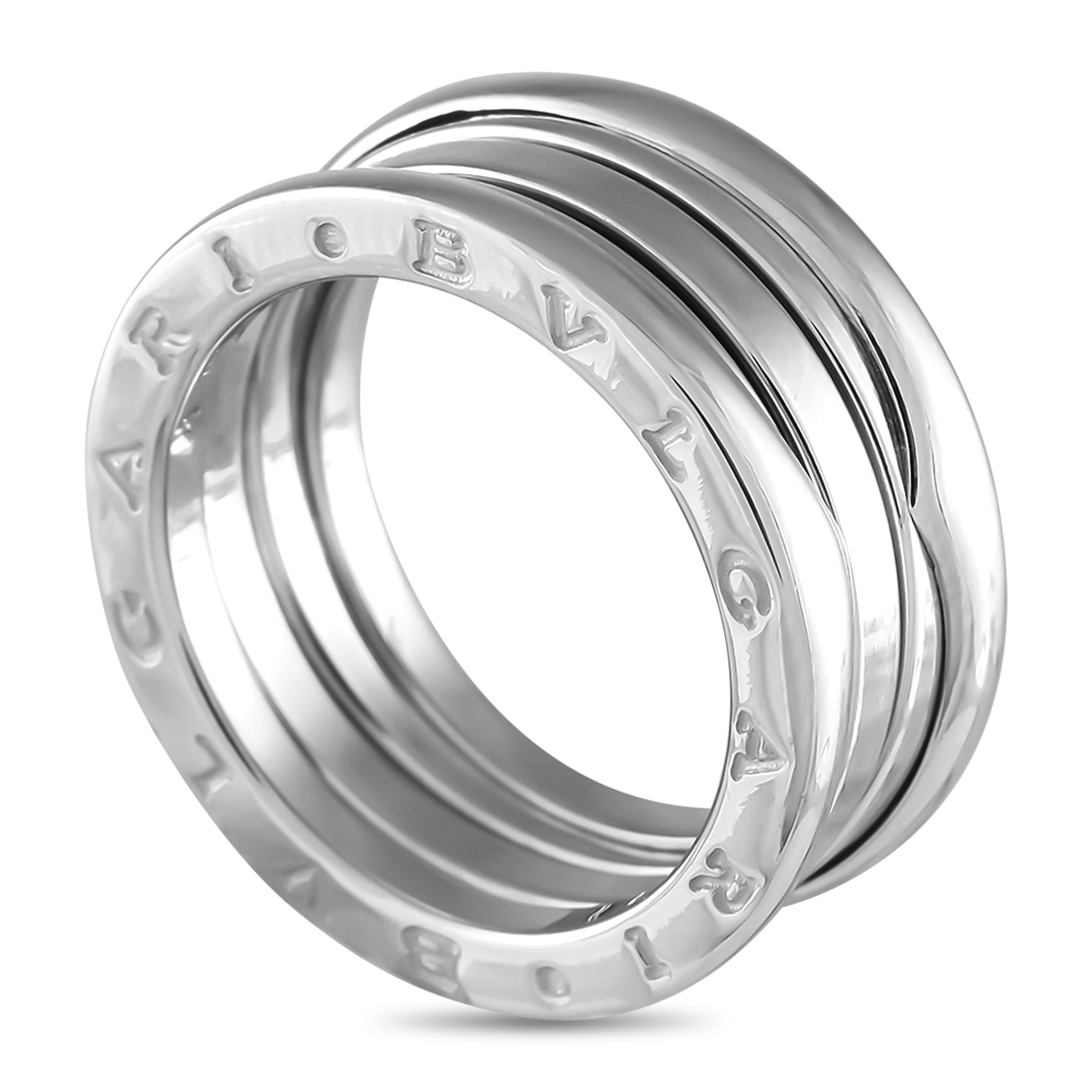 Bvlgari B.zero1 18K White Gold Ring