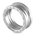 Bvlgari B.zero1 18K White Gold Ring