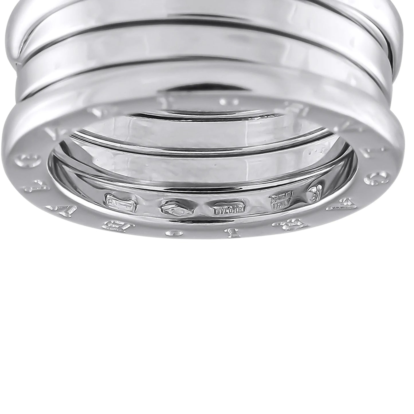 Bvlgari B.zero1 18K White Gold Ring