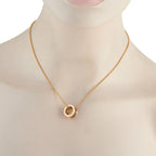 BvlgariLegend 18K Rose Gold Ceramic Necklace