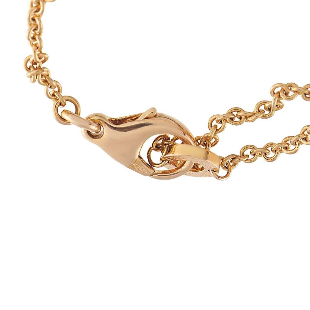 BvlgariLegend 18K Rose Gold Ceramic Necklace