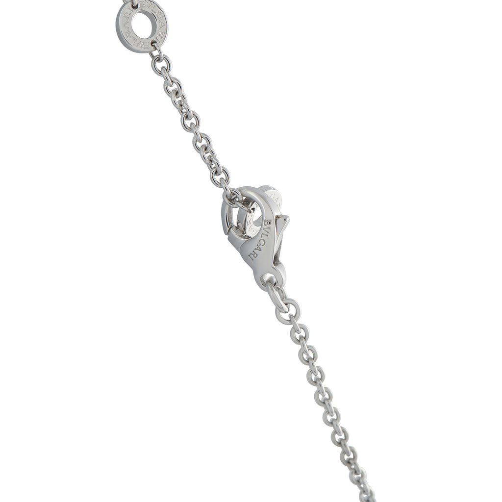 Bvlgari Parentesi 18K White Gold 1.25ct Diamond Pendant
