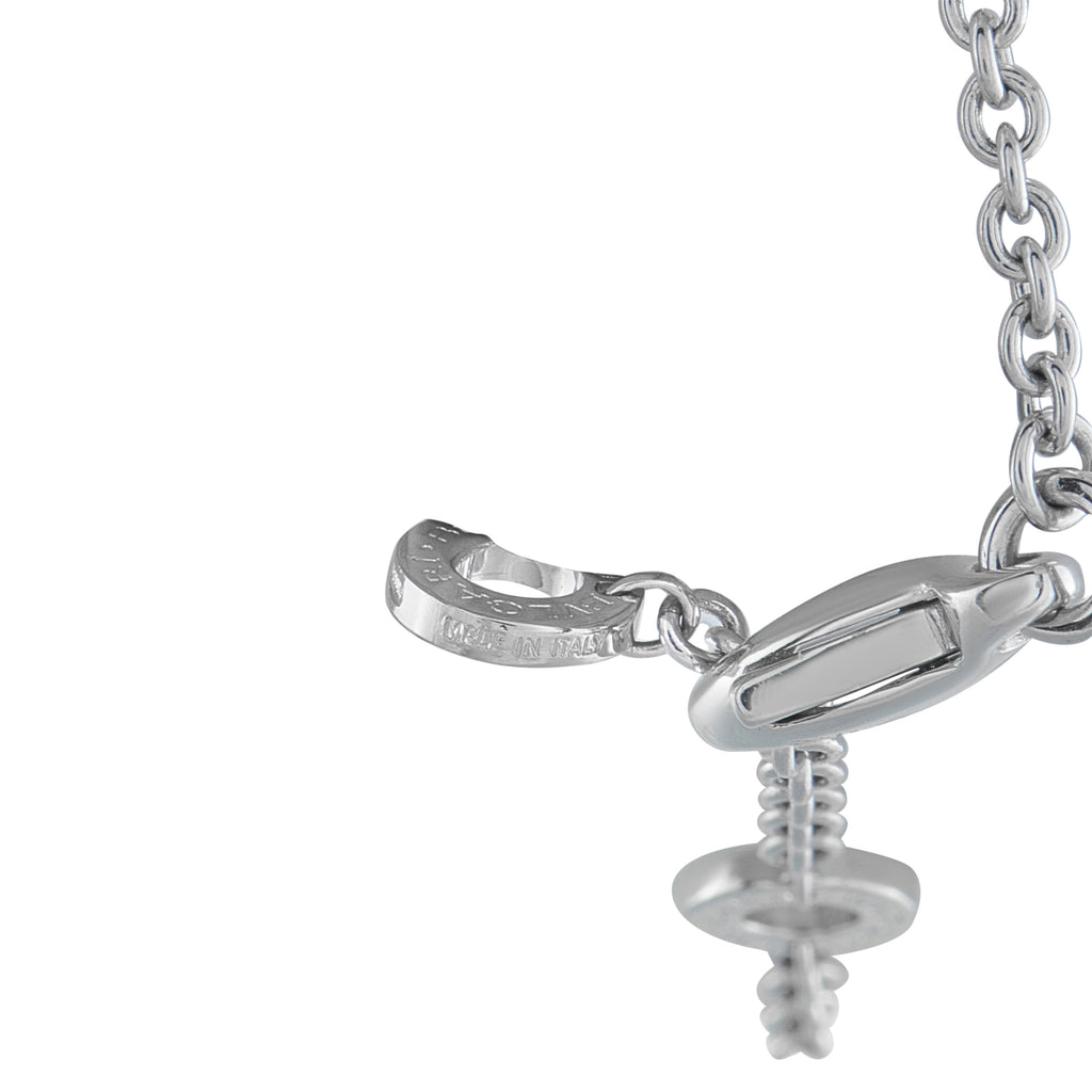 Bvlgari Parentesi 18K White Gold 1.25ct Diamond Pendant