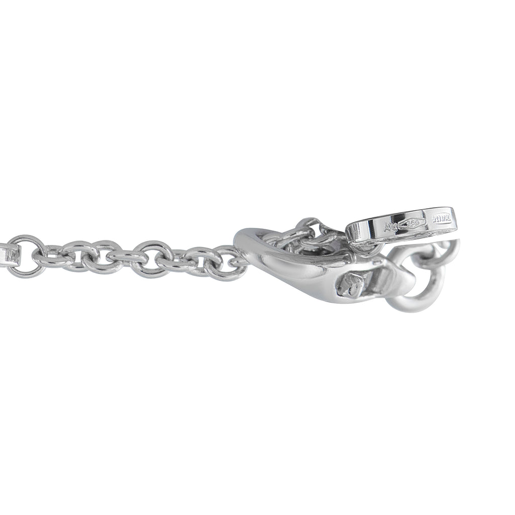 Bvlgari Parentesi 18K White Gold 1.25ct Diamond Pendant