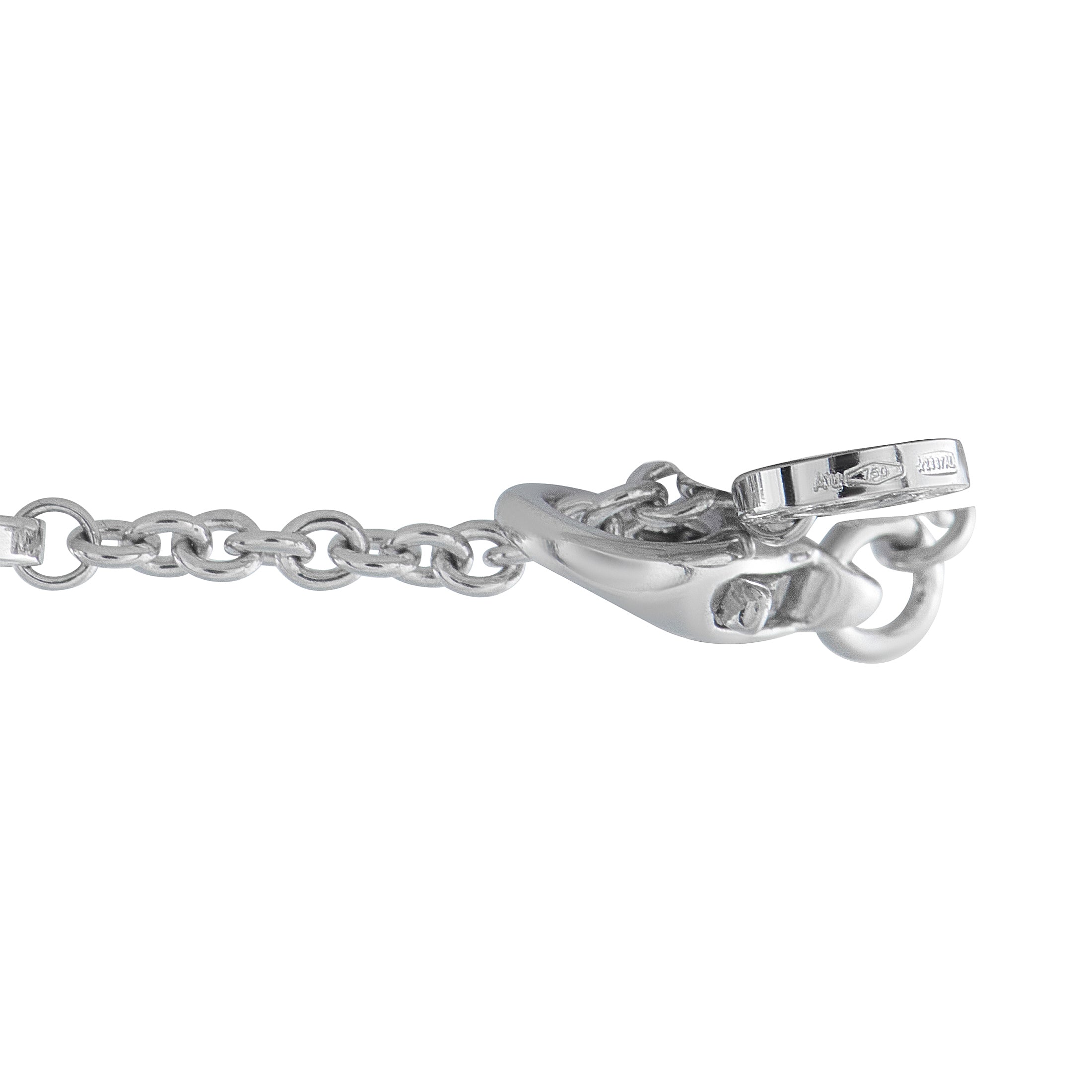 Bvlgari Parentesi 18K White Gold 1.25ct Diamond Pendant