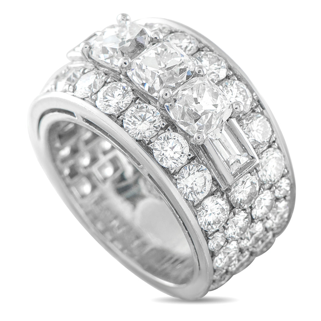 Bvlgari Platinum 6.50ct Diamond Ring