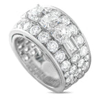 Bvlgari Platinum 6.50ct Diamond Ring