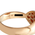 Bvlgari Serpenti Seduttori 18K Rose Gold Diamond and Tourmaline Ring