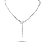 BVLGARI Serpenti 18K White Gold 14.03ct Diamond Necklace