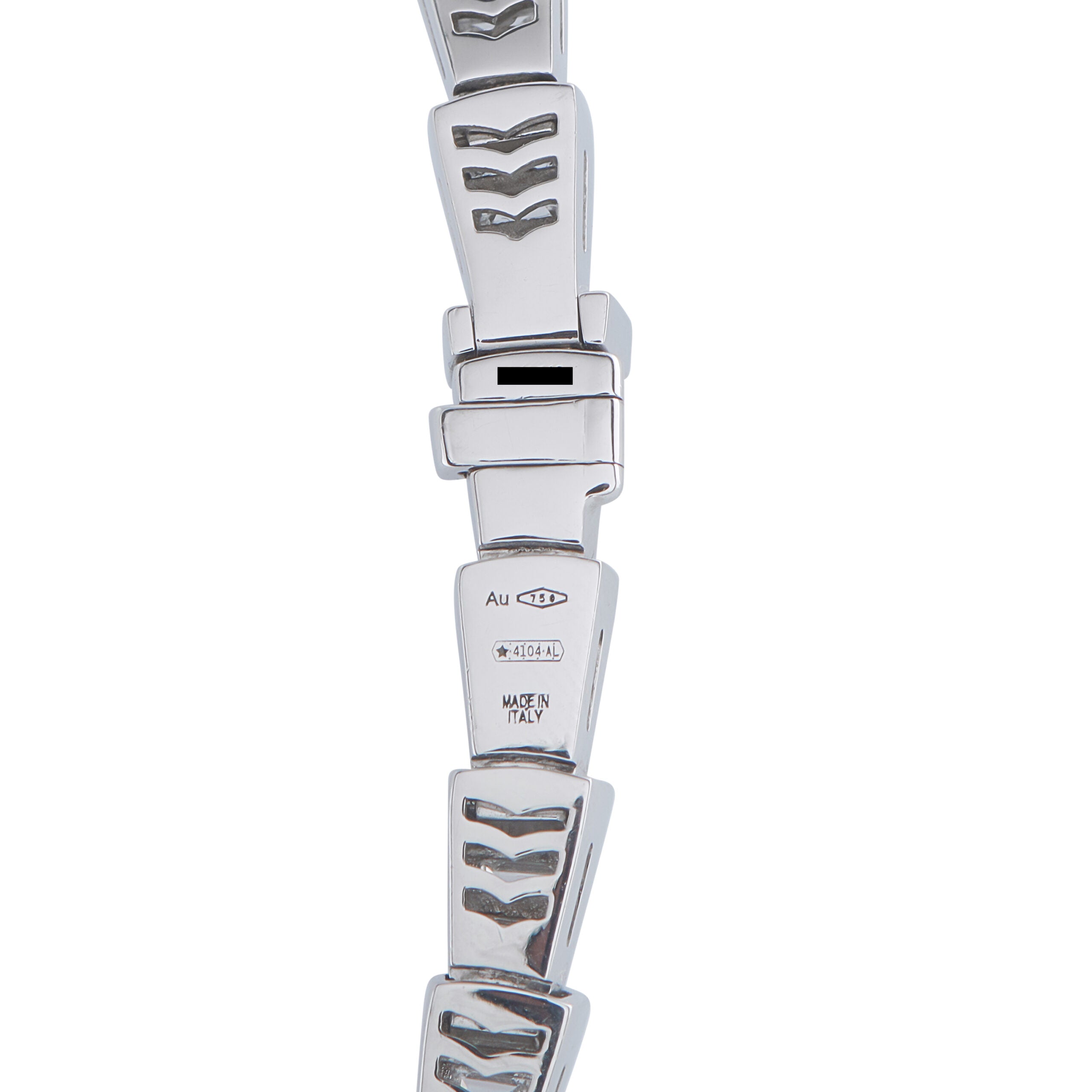BVLGARI Serpenti 18K White Gold 14.03ct Diamond Necklace