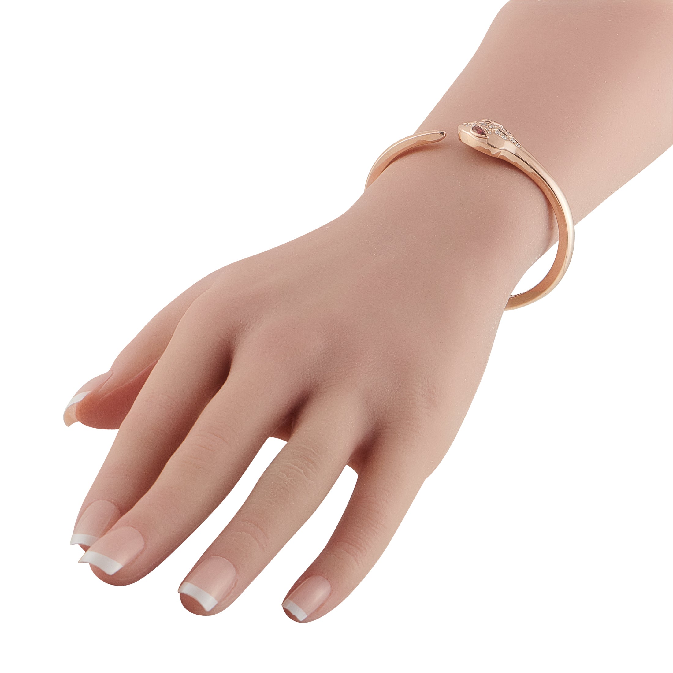 Bvlgari Serpenti Seduttori 18K Rose Gold Diamond Bracelet
