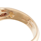 Bvlgari Serpenti 18K Rose Gold Diamond and Malachite Ring