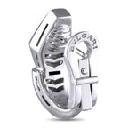 BvlgariSerpenti 18K White Gold 1.52ct Diamond Earrings