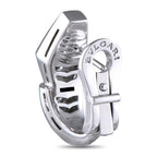 Bvlgari Serpenti 18K White Gold 1.52ct Diamond Earrings