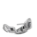 Bvlgari Serpenti 18K White Gold 1.52ct Diamond Earrings
