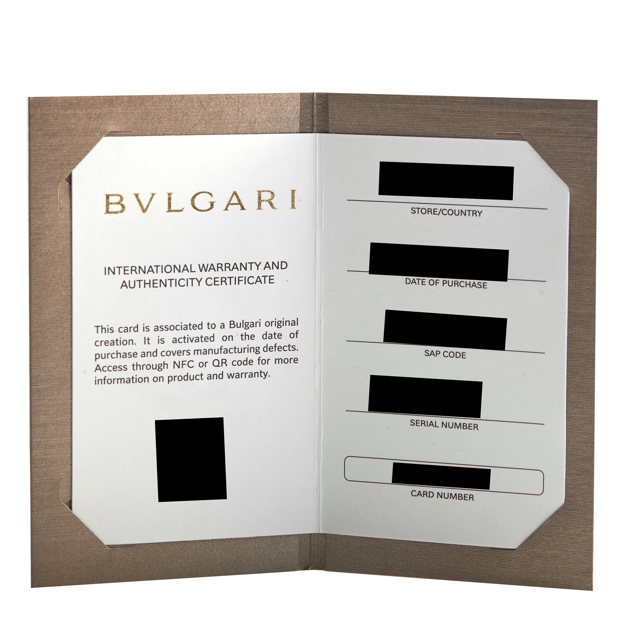 BVLGARI Serpenti Viper 18K White Gold Diamond Ring