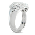Bvlgari Serpenti 18K White Gold Diamond and Sapphire Ring