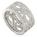 Carl Blackburn 18K White Gold 1.33ct Diamond Ring