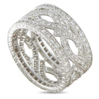 Carl Blackburn 18K White Gold 1.33ct Diamond Ring