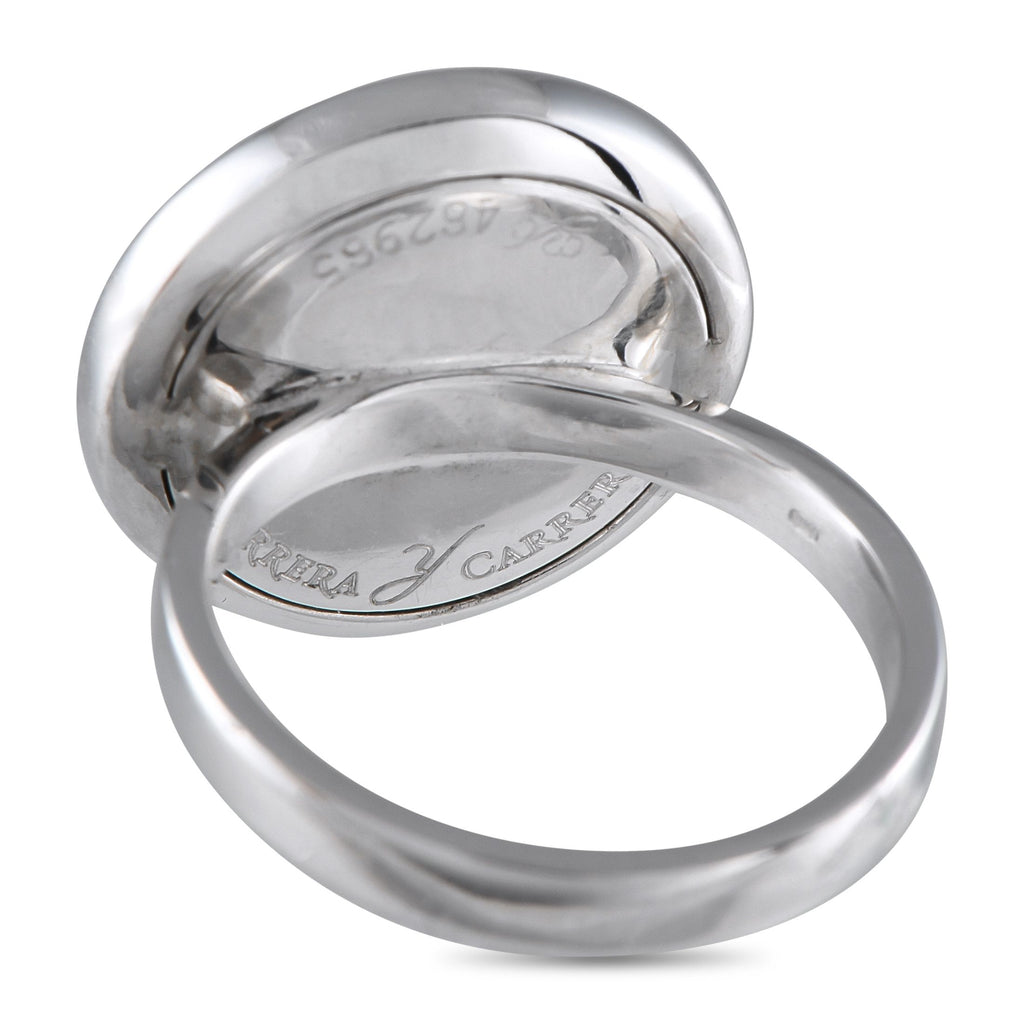 Carrera y CarreraBambu 18K White Gold 0.07ct Diamond Ring