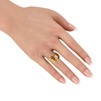 Carrera y Carrera 18K Yellow Gold Diamond Ring