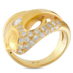 Carrera y Carrera 18K Yellow Gold Diamond Ring