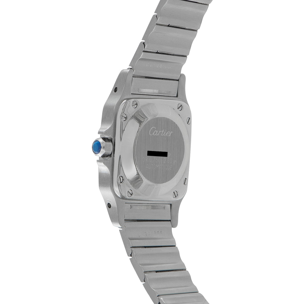 Cartier Santos Carrée Gray Ghost Dial Two-Tone Watch