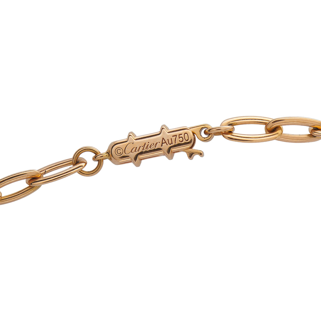 Cartier Juste un Clou 18K Rose Gold 0.40ct Diamond Necklace