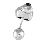 Cartier Panthere 18K White Gold Cufflinks