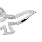 Cartier 18K White Gold 1.12ct Diamond Dove Brooch