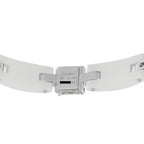 Cartier Maillon Panthere 18K White Gold Diamond and Ceramic Bracelet
