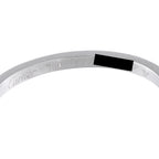 Cartier 18K White Gold 1.50ct Diamond Hoop Earrings