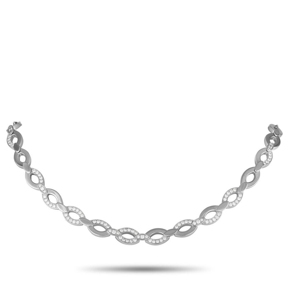 Cartier Diadea 18K White Gold Diamond Necklace