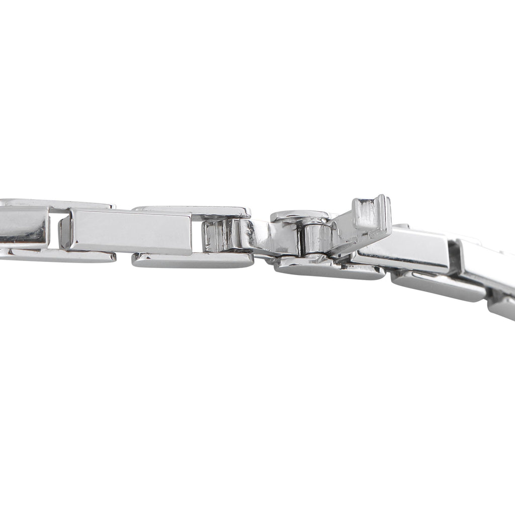 Cartier Agrafe 18K White Gold Diamond and Pearl Necklace