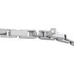 Cartier Agrafe 18K White Gold Diamond and Pearl Necklace