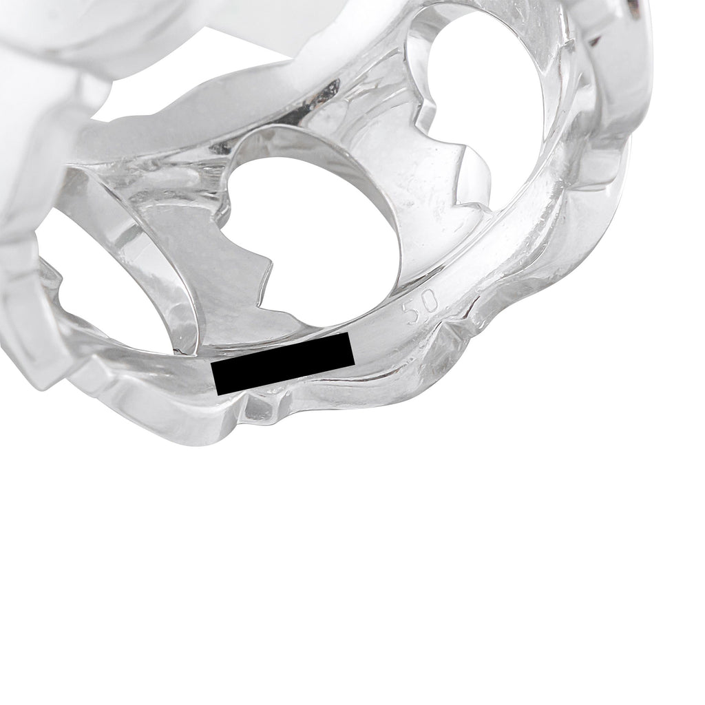 Cartier C de  18K White Gold Diamond Ring