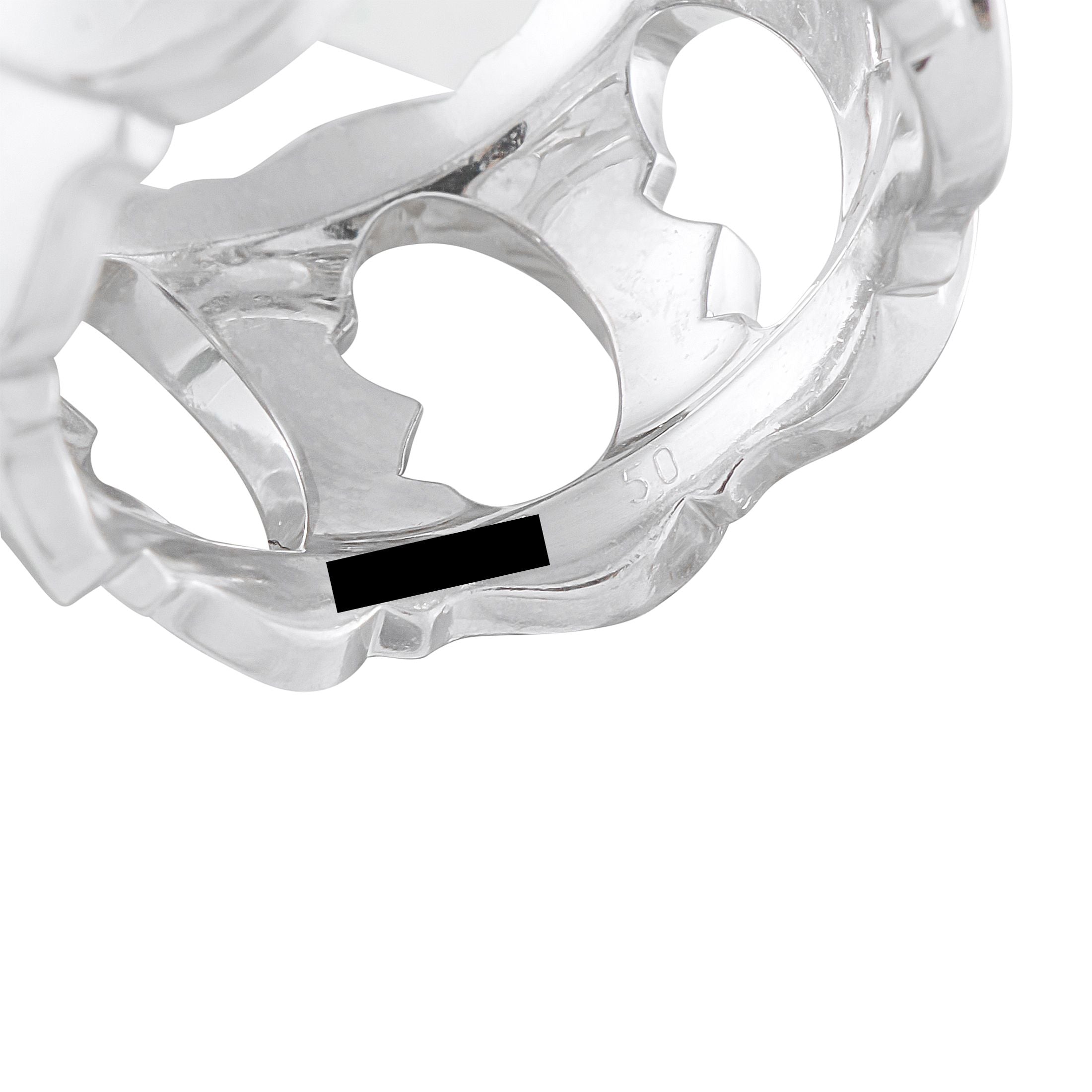 Cartier C de  18K White Gold Diamond Ring