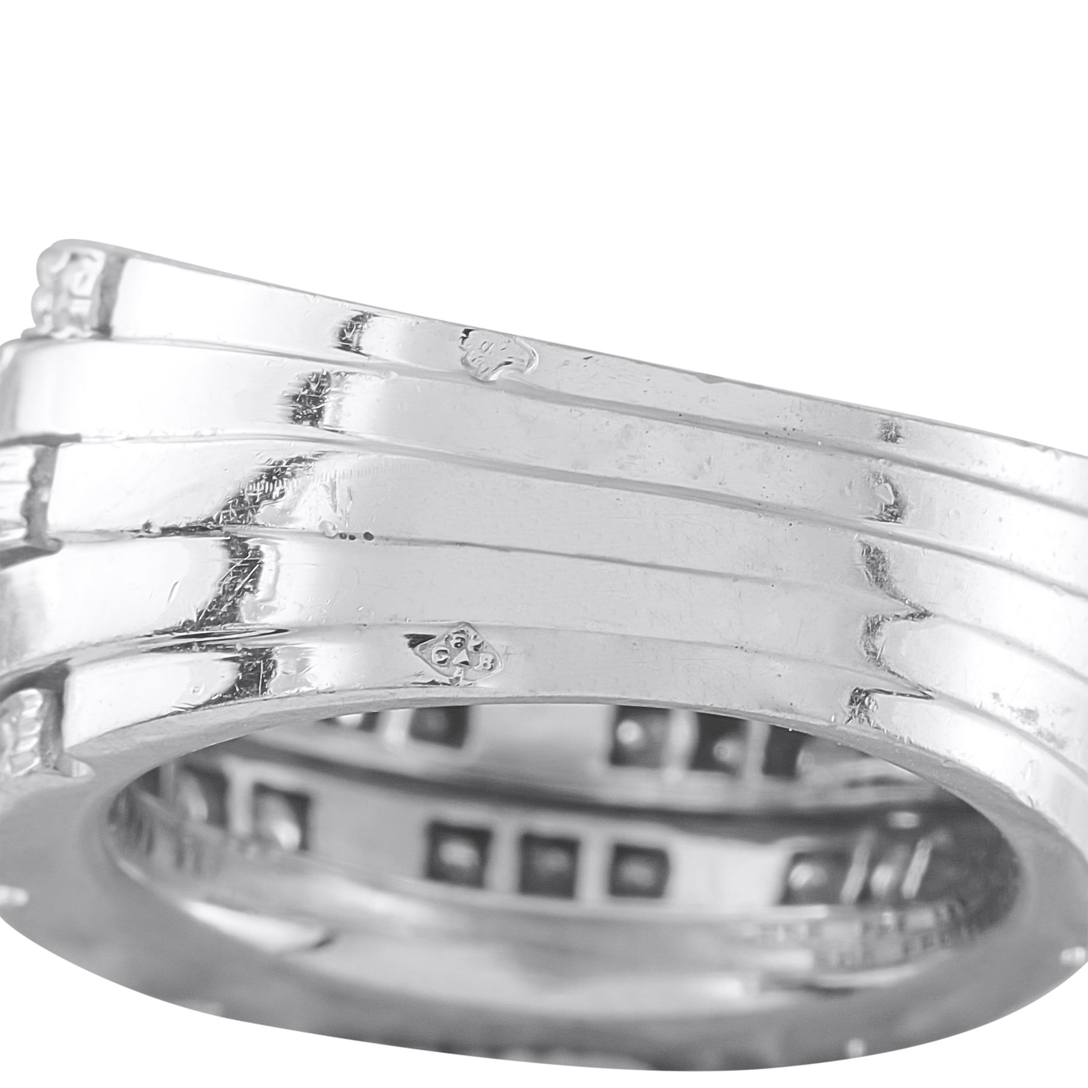 Cartier Maillon Panthere 18K White Gold 1.50ct Diamond Ring