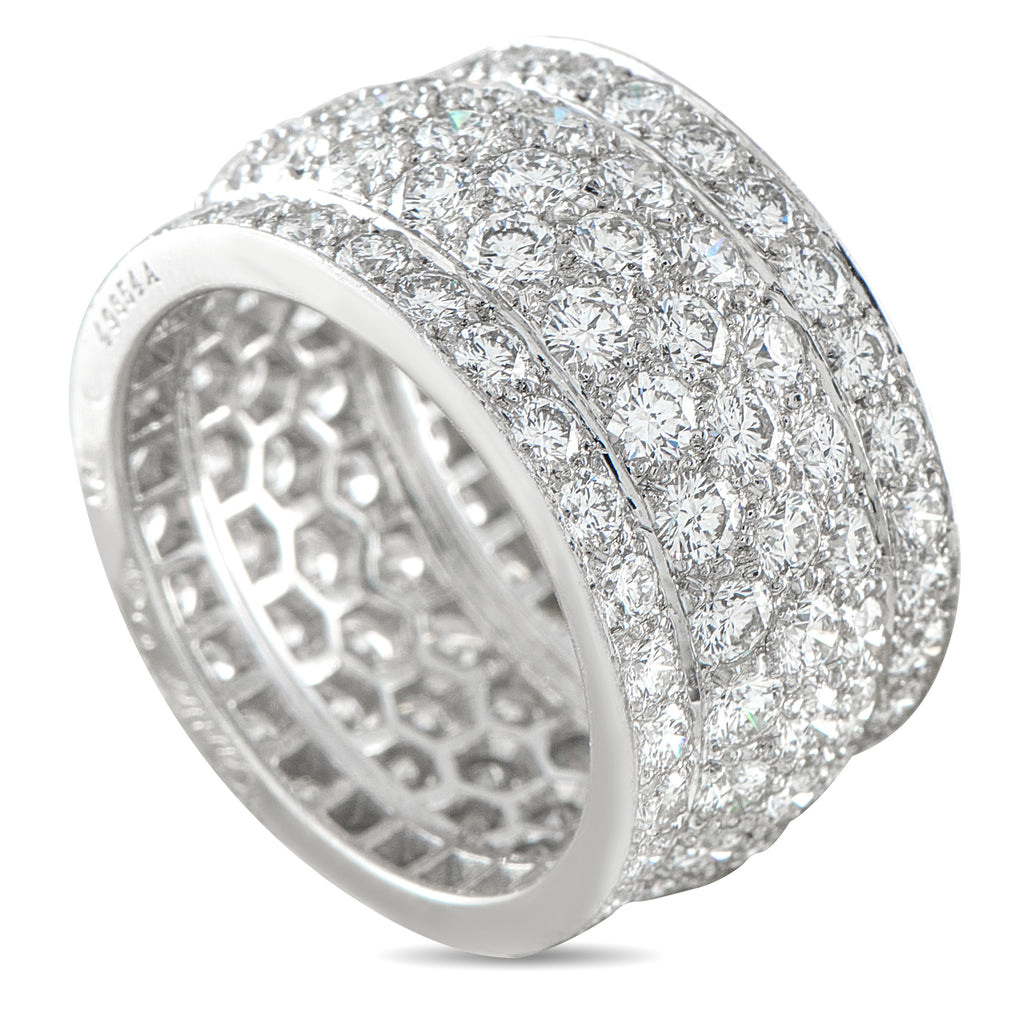 CARTIER Nigeria 18K White Gold 5.50ct Diamond Ring