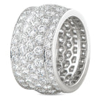 Cartier Nigeria 18K White Gold 5.50ct Diamond Ring