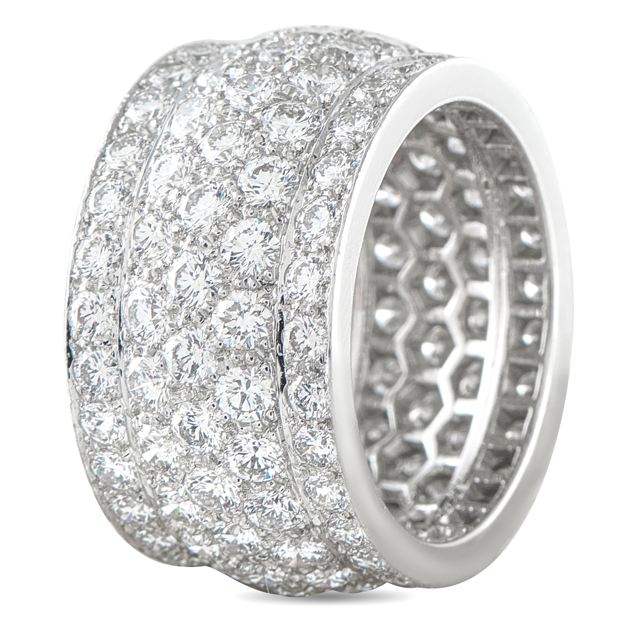 Cartier Nigeria 18K White Gold 5.50ct Diamond Ring