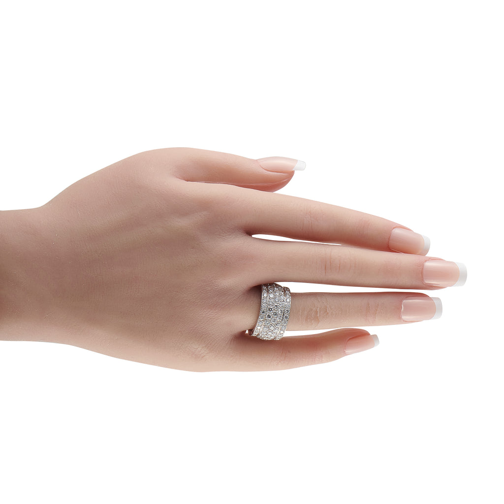 Cartier Nigeria 18K White Gold 5.50ct Diamond Ring