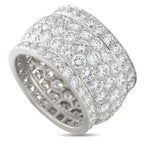 CARTIER Nigeria 18K White Gold 5.50ct Diamond Ring
