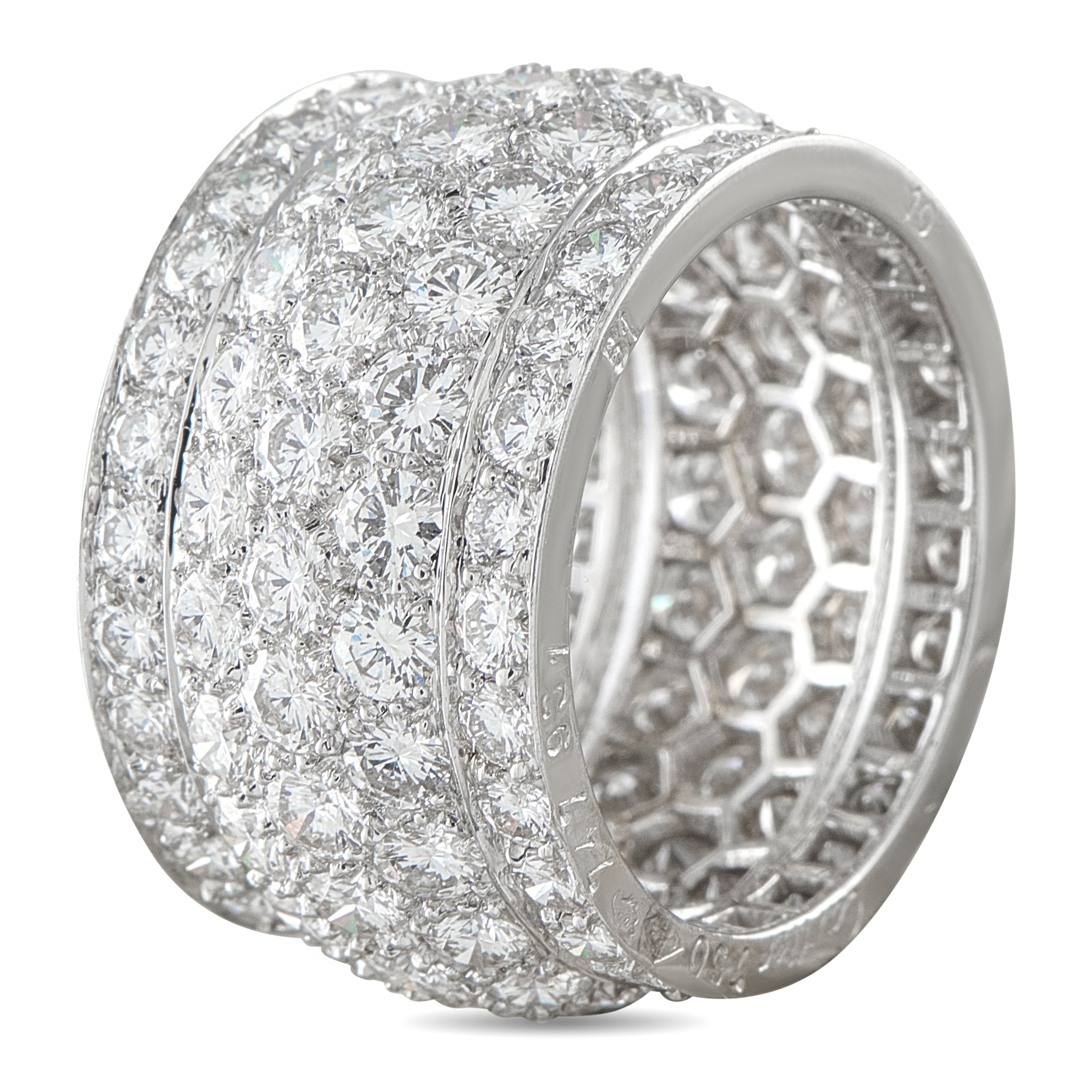 Cartier Nigeria 18K White Gold 5.50ct Diamond Ring