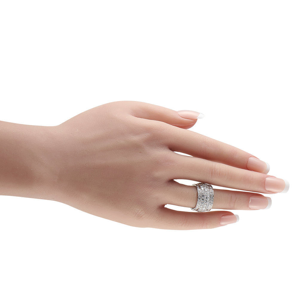 Cartier Nigeria 18K White Gold 5.50ct Diamond Ring