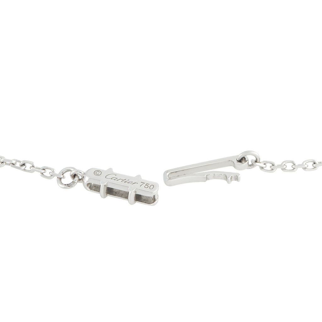 CARTIER 18K White Gold Muti-Gemstone Necklace